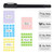 Labels for Lip Balm Tubes - Value Pack of 400 Stickers - 200 Writable & 200 Printed - Self Adhesive - Fineliner Pen Included