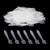 G2PLUS 100pcs Disposable Makeup Spatula  3.2 Inch Plastic Cosmetic Spatula, Clear Cream Mixing Tools for DIY Skincare, Wedding Favor, Salon Use