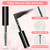 AHIER 20 pcs 4ML Reusable Empty Bottle Tube Container for Eyelash Growth Oil/Mascara with Brush for Home and Travel (20p)