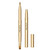 L.Y.L Pro Gold Retractable Lip Makeup Brushes Double-Ended Retractable Lip Brush Travel Lipstick Gloss Makeup Brush for Christmas Gifts
