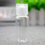 DNHCLL 12 PCS 15ml/0.5oz Travel Size Empty Plastic Sample Bottle Container With Flip Cap Travel Vial Jar Pot For Emollient Water Sample Shower Gel Ma