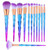 12 Pcs Makeup Brushes Set Premium Foundation Blending Blush Concealer Eye Face Lip Brushes for Powder Liquid Cream Complete Makeup Brushes Kit Synthe
