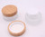 30g 30ml Environmental Bamboo Lid Frosted Glass Bottle Cream Jars Empty Cosmetic Comtainer 1pcs