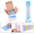 Lip Balm Container Tubes - 25-Pack (5x5 colors) - DIY - 3/16 Oz (5.5 ml) - Including 25 Writeable (5x5 colors) & 25 Printed Stickers - Twist Mechanis