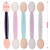 Akstore 200PCS Disposable Dual Sides Eye Shadow Sponge Applicator Eyeshadow Brushes Makeup Brush (Multicolors)