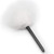HIPLAYGIRL Easy Makeup Powder Brush-Soft Fluffy Turkey Villus, Craft, Natural Powder-Throwing Puff Beauty Tool (White)