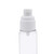 TRENDBOX 120ml / 4oz Airless Vaccum Pump Travel Bottles for Lotions, Cream - 6 Pack