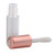 RDEXP 1.2ml Mini Refillable Travel Empty Lip Gloss Bottle Tube Vials Containers Inner Stopper Set of 20 Rose Gold