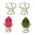 4 Pcs Makeup Sponge Holder, Makeup Blender Storage