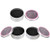 Yuyeran 3Pcs/Set Makeup Brushes Cleaner Sponge Dry Brushes Cleaner Eye Shadow or Blush Color Removal Sponge Tool