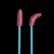 300 Pack Disposable Mascara Wands Eye Lash Brushes Eyelash Extension Tool Makeup Brush Kit, Blue/Pink