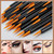 150Pcs Disposable Eyeliner Brush With Protective Cap,Eyeliner Applicators Eyeliner Wands For Make-up