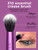 Real Techniques Cruelty Free Enhanced Eye Set, Eyeshadow and Brow Brushes, Purple, 6 Piece Makeup Brush Kit