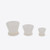 6pcs Dental Lab Flexible Silicone Mixing Cup Self-curing Silicone Rubber Bowl Dappen Dish ( 2Large, 2Medium, 2Small)
