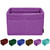 OMYSTYLE Purple Organizer Insert, Felt Tote Bag Organizer Insert with 5 Sizes, Handbag Dividers for Inside Purse, Compatible with Longchamp, Neverful