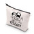 BDPWSS Evil Females Gift Villain Lover Makeup bag Chillin' Like a Villain Gift Evil Group Gift Bad Witches Cosmetic Bag