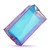 Boao 2 Pcs Clear Iridescent Holographic Makeup Bag Glitter Travel Cosmetic Pouches Toiletry Bag with Zipper Toiletry Organizer Case for Purse Diaper