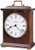 Howard Miller Kuna Mantel Clock II, White Analog Frame with Roman Numerals Quartz Movement | Golden Handel Modern Sophisticated for Home Decor and Of