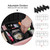 Relavel Makeup Bag Travel Makeup Train Case 13.8 inches Large Cosmetic Case Professional Portable Makeup Brush Holder Organizer and Storage with Adju
