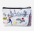 Girls & Women Fashion Cute New York Souvenir Zipper pouch Travel Cosmetic Bag Makeup Purse (JP-330104B)
