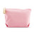 WEDDINGSTAR Large Canvas Makeup Bag Pastel Pink