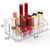 Weiai Lipstick Holder 18 Spaces Lipgloss Organizer, 3 Rows - Multi Level, Makeup Holder & Cosmetics Storage Display