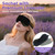 Aroma Season Heated Eye Mask, Warm Eye Compress for Dry Eyes MGD Stye Blephartitis Sinus Migraine, Graphene Heating Element with Natural Lavender Pac