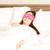Bucky 40 Blinks No Pressure Solid Eye Mask for Sleep & Travel, Magenta, One Size