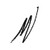 Gentlehomme - Men's 2-in-1 Eyebrow Brush & Pencil - Shape, Define & Fill In - Ultra-Thin, Long-Lasting Black - Vegan