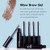e.l.f. Wow Brow Gel, Volumizing, Buildable, Wax-Gel Hybrid, Creates Full, Voluminous-Looking Brows, Locks Brow Hairs In Place, Deep Brown