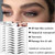 22 Pairs 4D Eyebrows Tattoo, Hair-Like Authentic Eyebrows, Eyebrows Tattoo Peel Off, Long Lasting Natural False Eyebrows Makeup Sticker for Eyebrow G
