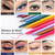 ONarisae eyeliner pencil retractable eyeliner creamy pigmented smudge proof eye liner pen White