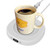 ZIHHO 131?/55? Mug Warmer Coffee Cup Warmer for Desk Black Pink Cup Warmer Home Office (Black)
