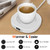 ZIHHO 131?/55? Mug Warmer Coffee Cup Warmer for Desk Black Pink Cup Warmer Home Office (Black)