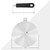 9.45inch Induction Adapter Stainless Steel Plate, fixed Handle Heat Diffuser for Induction Electric Gas Glass Cooktop