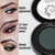 BaeBlu Hypoallergenic Eyeshadow Organic 100% Natural Finely Pressed Velvety Smooth Powder, Made in USA, Green Nebula