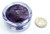 Pure Ziva Beautiful Deep Eggplant Purple Blue Single Loose Powder Eyeshadow Powder Pigment; Talc, Paraben & Cruelty Free