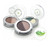 Lauren Brooke Cosmetiques Pressed Eyeshadow Duo, Natural, Organic Makeup (Smokey Plum/Sweet Pea)