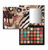 bellapierre Safari Eyeshadow Palette | 35 Shades in Matte, Satin, Shimmer, & Foil Finishes | Non-Toxic & Paraben Free | Vegan & Cruelty Free