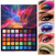 UCANBE Spotlight Eyeshadow Palette Professional 40 Color Eye Shadow Matte Shimmer Makeup Pallet Highly Pigmented Colorful Powder Long Lasting Waterpr