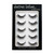 Natural Eyelashes 3D Faux-Mink Lashes Multipack 5Pairs, Natural
