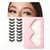 beautykaisen 8 Pairs 3D Faux Mink Lashes Handmade Luxurious Volume Fluffy Natural False Eyelashes(3D985-8)