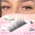 Lash Clusters Wispy Individual Lash Extensions Natural Cluster Lashes 9-11MM 96pcs DIY Eyelash Extension C-Curly Eyelash Clusters by Ruairie