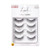 KISS Lash Couture Faux Mink False Eyelashes Multipack, Little Black Dress, 12mm, Multiple Lengths, Reusable, Cruelty Free, Vegan, Exclusive knot-fr