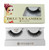 Missamé FRISKY Glamour Flare False Eyelashes Set Handmade with Premium Synthetic Fibers, Black, 1 Pair, Strip Lash, Lashes For Glam Halloween