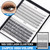 Bodermincer Lash Extension 240pcs C Curl 10D/20D Cluster 8/9/10/11/12mm,10/11/12/13/14mm,12/13/14/15/16mm Mixed Individual Cluster Lashes (10D+20D 12
