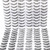 60 Pairs Natural False Eyelashes Pack with Tweezers | Ultra-Thin Lash Band | Reusable Best Strip Fake Lashes Set | All Eye Shape Suitable by Bella Ha