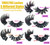 25MM Mink Lashes 25 mm False Eyelashes Long 20 Pairs Pack Dramatic 5D Full Volume Fake Eyelashes 5 Styles Wispy Curly Mink Eyelashes Wholesale, by TI