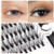 Bodermincer 200pcs/Pack C Curl 20 Root Thickness 0.07mm Professional Makeup Individual Lash Cluster Black Individual Cluster Eye Lashes Grafting Fake