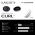 Lashify Curl 12mm Gossamer DIY Eyelash Extensions Refill, Black, Easy False Eyelashes for a Natural Look